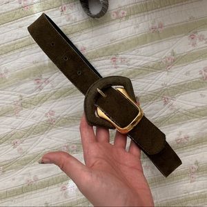 Express Suede Waist Belt